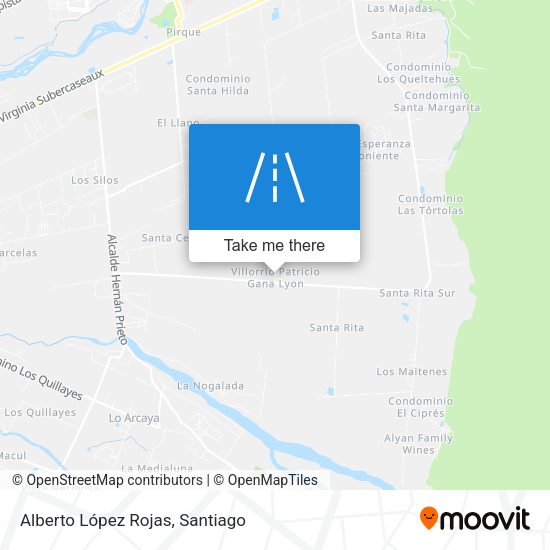 Mapa de Alberto López Rojas