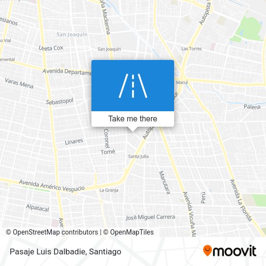 Mapa de Pasaje Luis Dalbadie