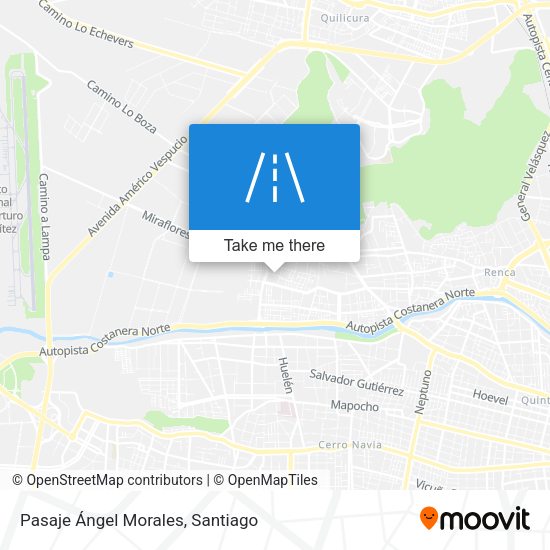 Mapa de Pasaje Ángel Morales