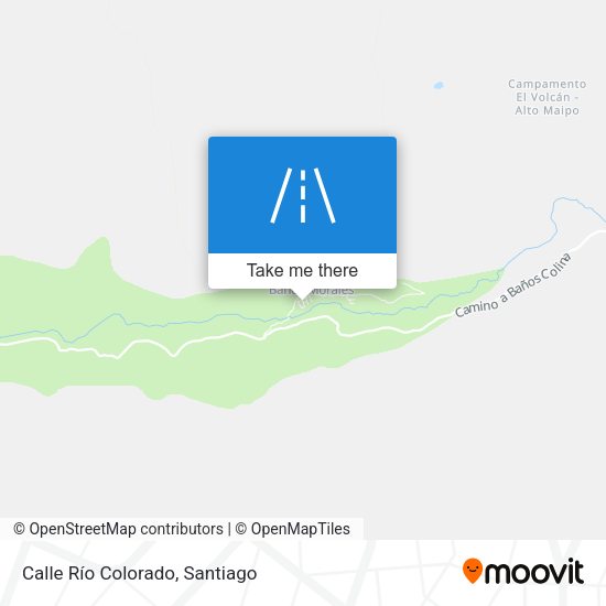 Calle Río Colorado map