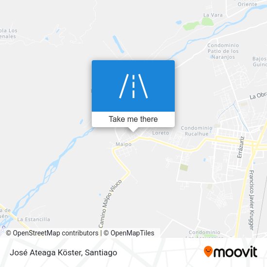 José Ateaga Köster map