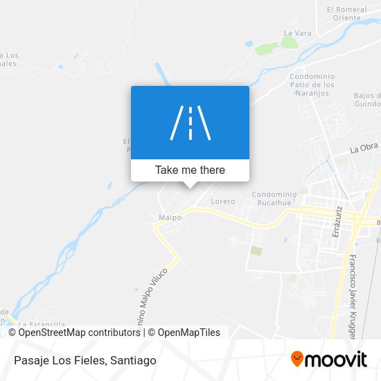 Mapa de Pasaje Los Fieles