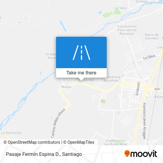 Pasaje Fermín Espina D. map