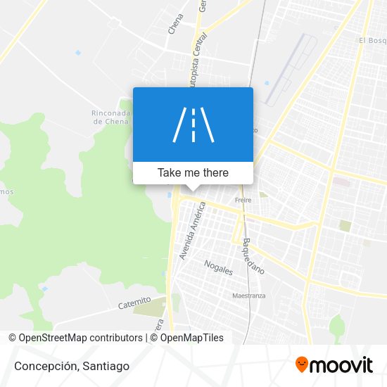 Mapa de Concepción