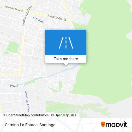 Mapa de Camino La Estaca