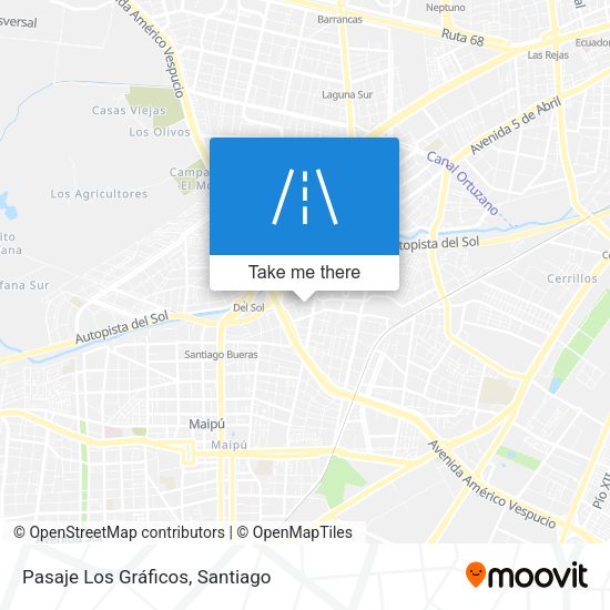 Pasaje Los Gráficos map