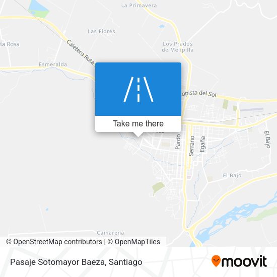 Pasaje Sotomayor Baeza map