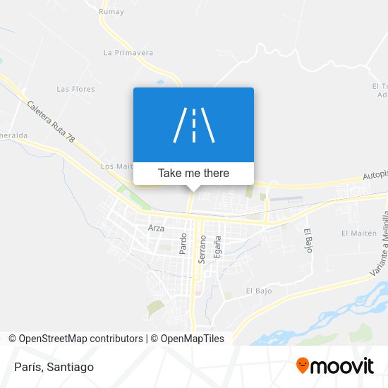Mapa de París