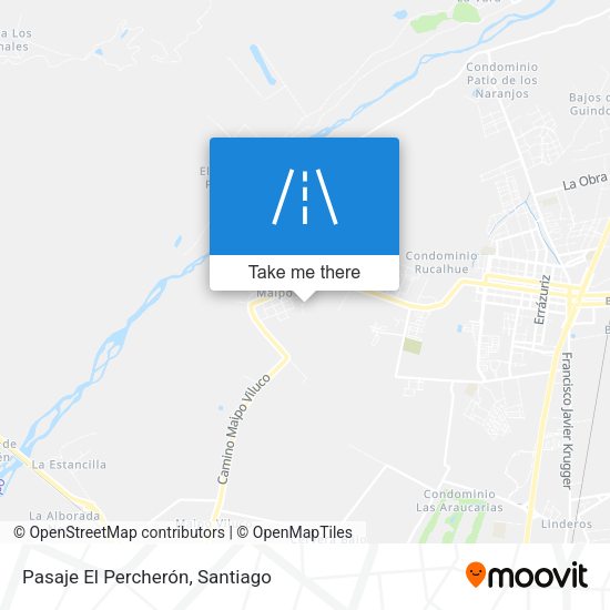Mapa de Pasaje El Percherón
