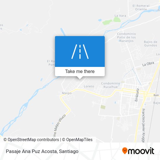 Pasaje Ana Puz Acosta map