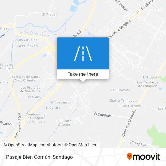 Pasaje Bien Común map
