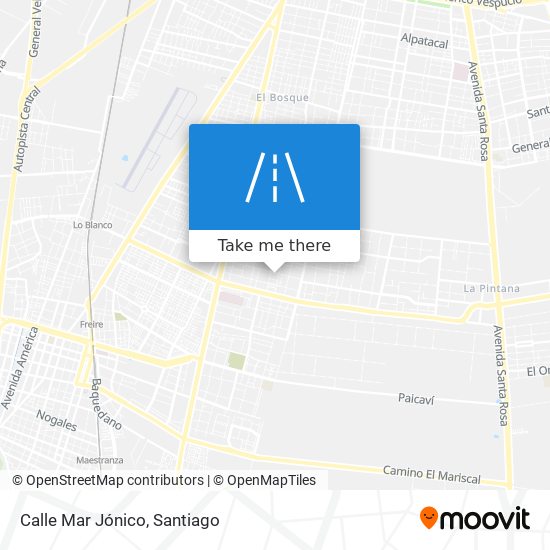 Calle Mar Jónico map