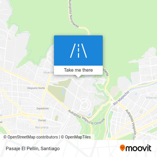 Pasaje El Pellín map