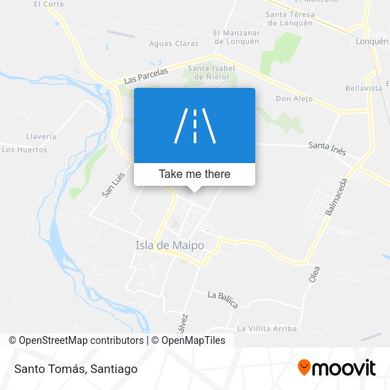 Mapa de Santo Tomás