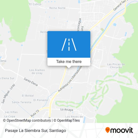 Pasaje La Siembra Sur map