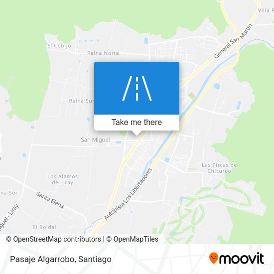 Mapa de Pasaje Algarrobo