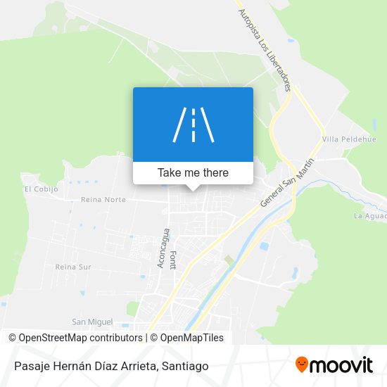 Pasaje Hernán Díaz Arrieta map