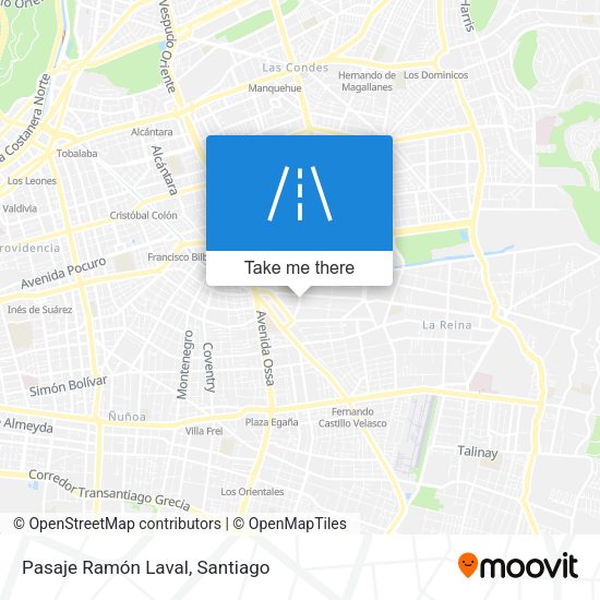 Mapa de Pasaje Ramón Laval