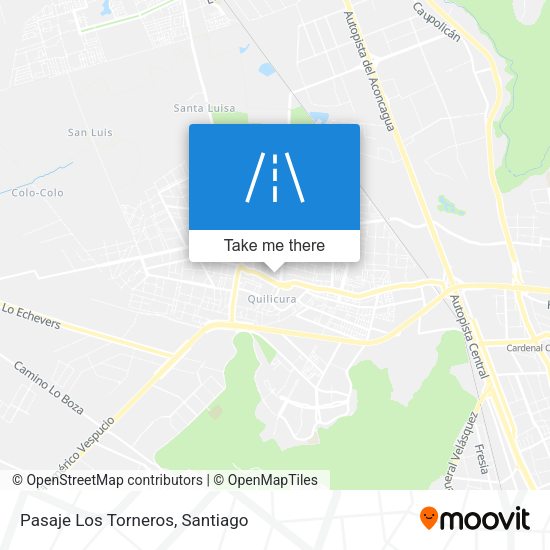 Mapa de Pasaje Los Torneros