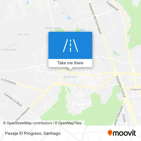 Pasaje El Progreso map