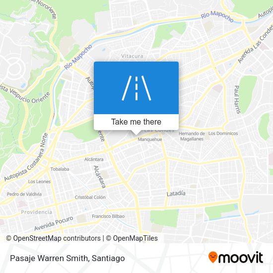 Mapa de Pasaje Warren Smith