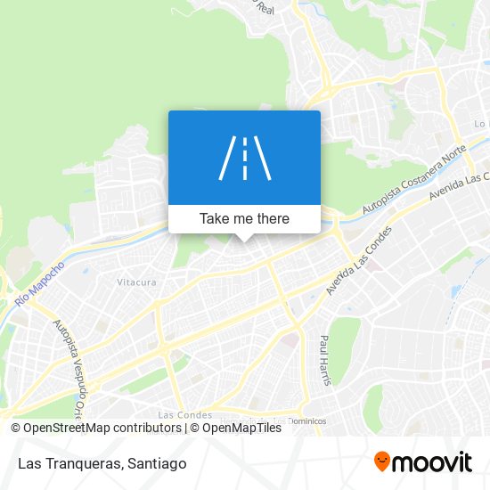 Las Tranqueras map