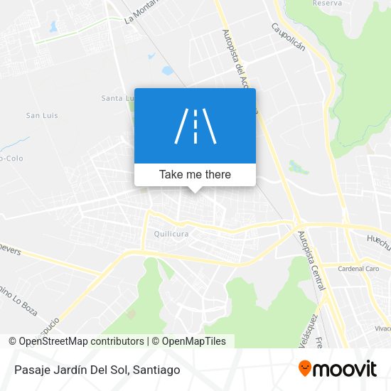 Pasaje Jardín Del Sol map
