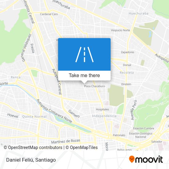 Mapa de Daniel Feliú