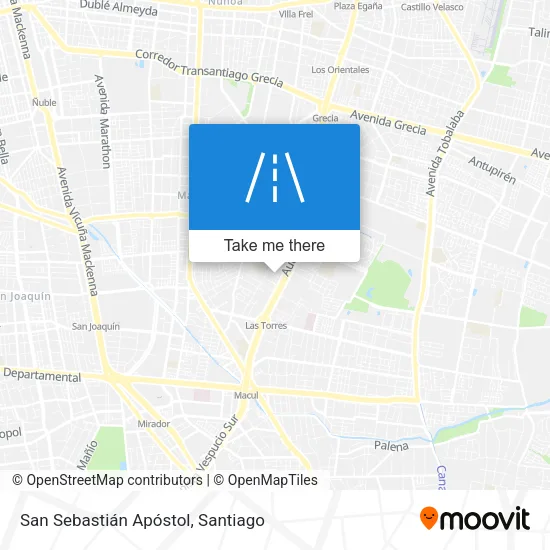 San Sebastián Apóstol map
