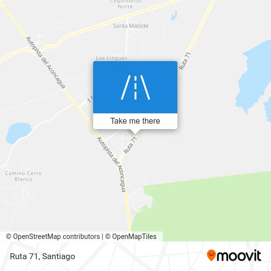 Ruta 71 map