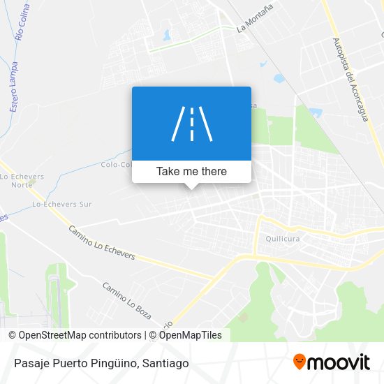 Pasaje Puerto Pingüino map