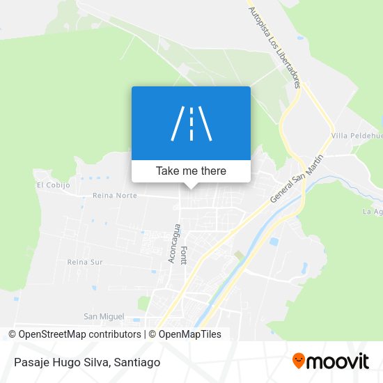 Mapa de Pasaje Hugo Silva