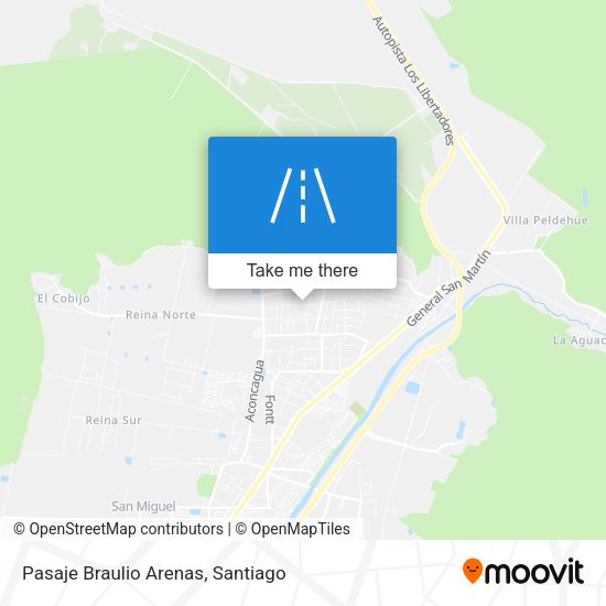 Pasaje Braulio Arenas map