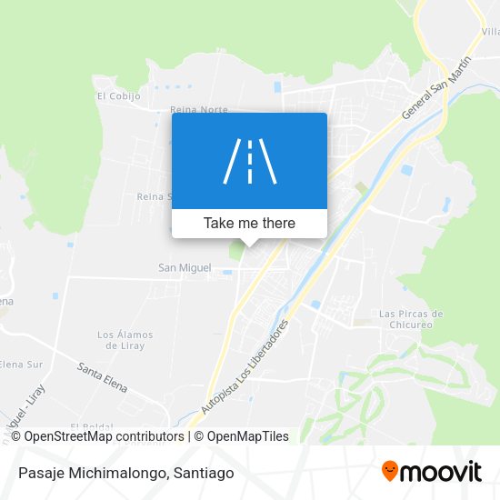 Mapa de Pasaje Michimalongo