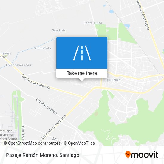 Mapa de Pasaje Ramón Moreno