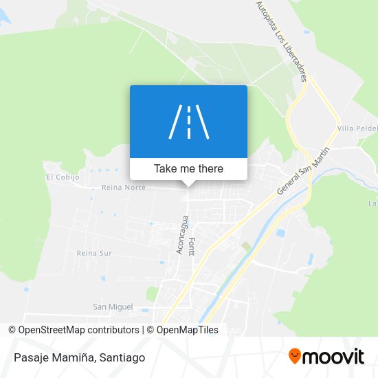 Mapa de Pasaje Mamiña