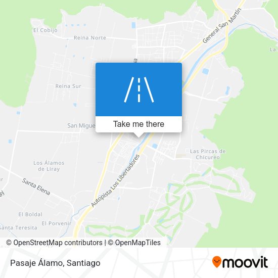 Mapa de Pasaje Álamo