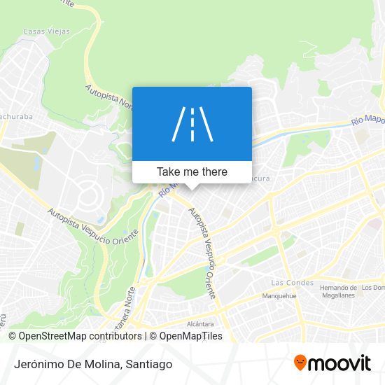 Mapa de Jerónimo De Molina