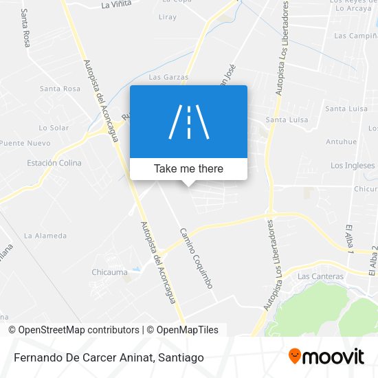 Fernando De Carcer Aninat map