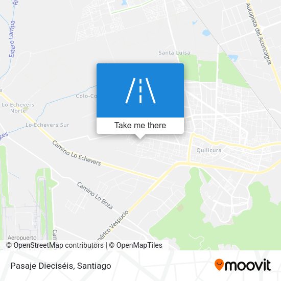 Pasaje Dieciséis map