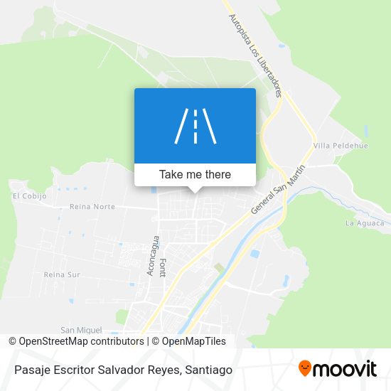 Pasaje Escritor Salvador Reyes map