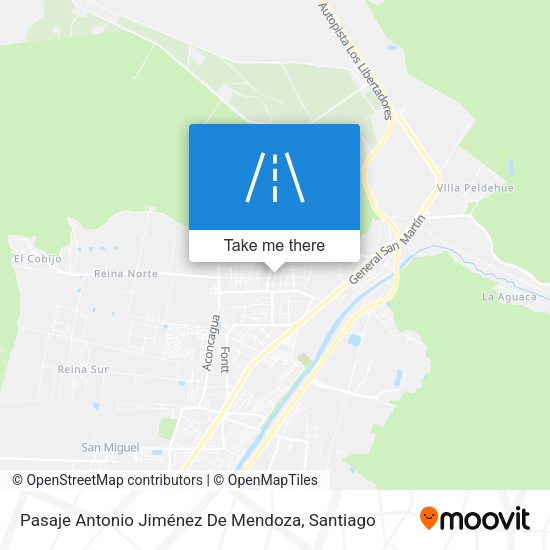 Mapa de Pasaje Antonio Jiménez De Mendoza