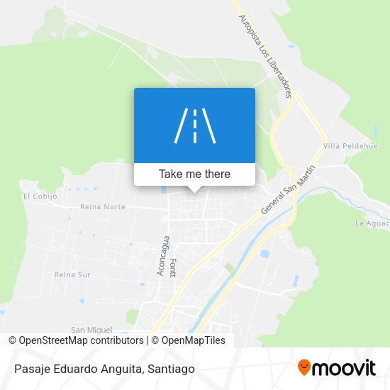 Mapa de Pasaje Eduardo Anguita