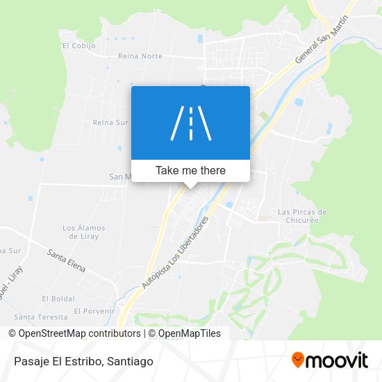 Mapa de Pasaje El Estribo