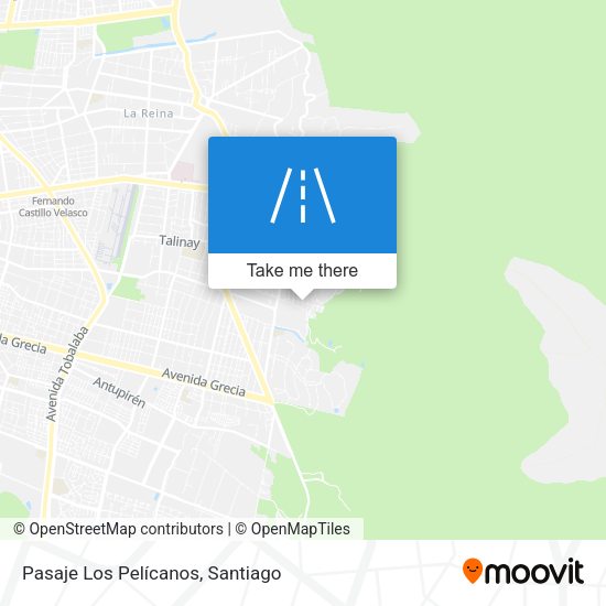 Pasaje Los Pelícanos map