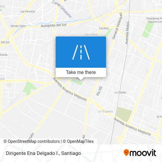 Mapa de Dirigente Ena Delgado I.