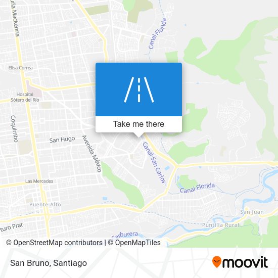 San Bruno map