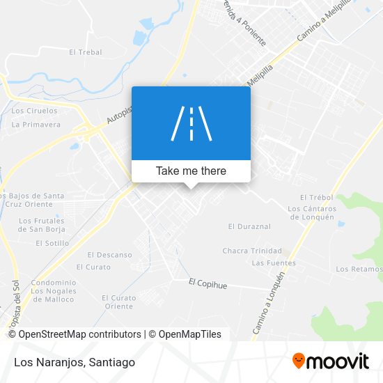 Mapa de Los Naranjos