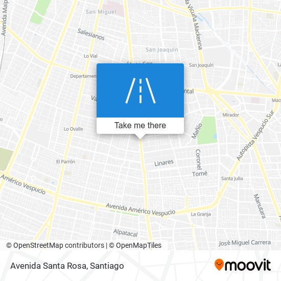 Mapa de Avenida Santa Rosa