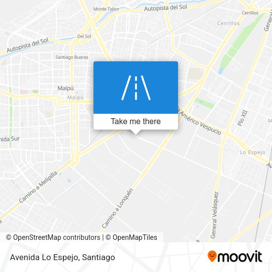 Mapa de Avenida Lo Espejo